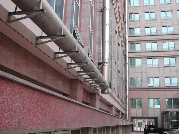 中關村大行基業(yè)不銹鋼煙囪安裝